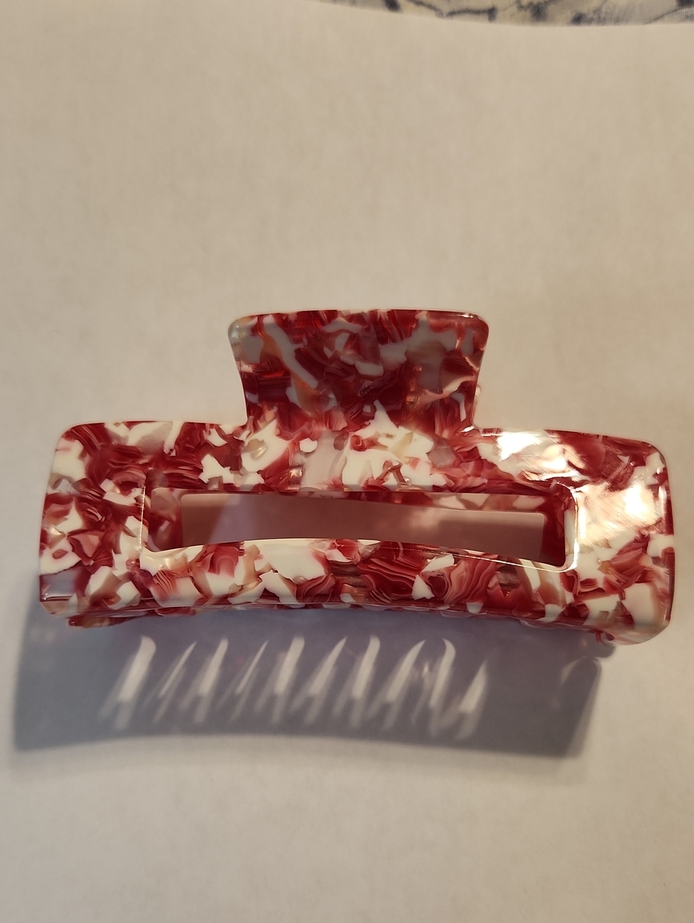 NWOT Acetate Hair Clip 4 inches